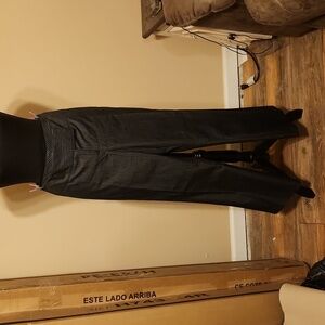 Pantology Navy w/ White Pinstripes Dress Slacks